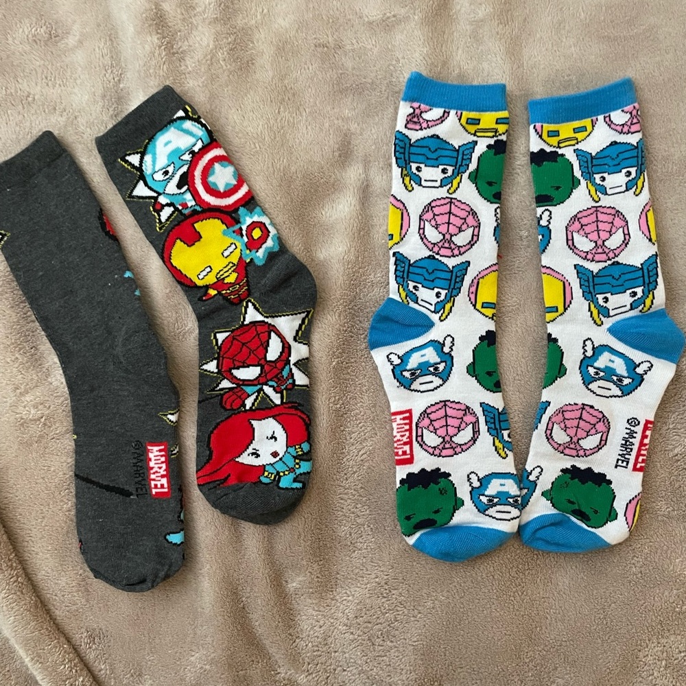 One size sock Marvel collection
